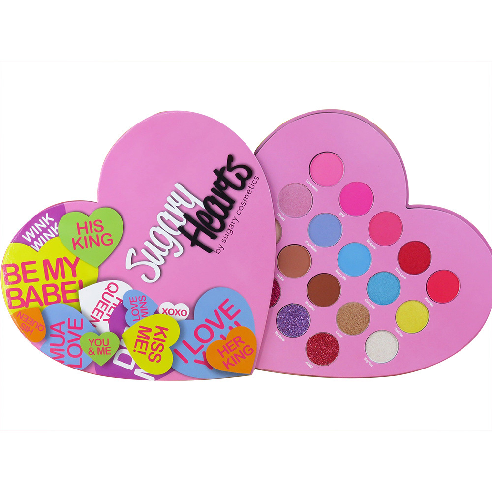 Organic Palette Eyeshadow Private Label Custom Eye Shadow With Mirror