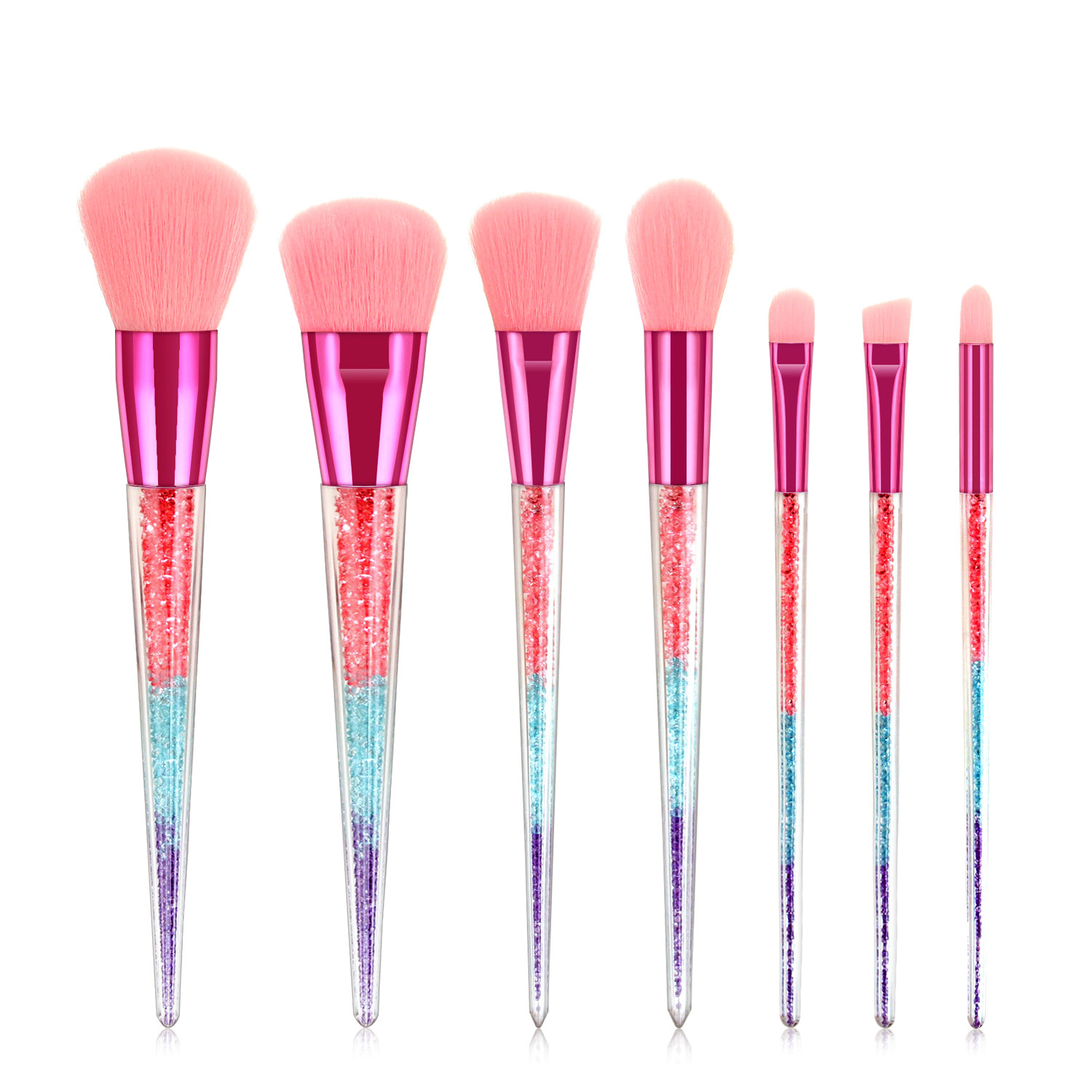 7Pcs Cosmetic Makeup Brushes Set Makeup Tools